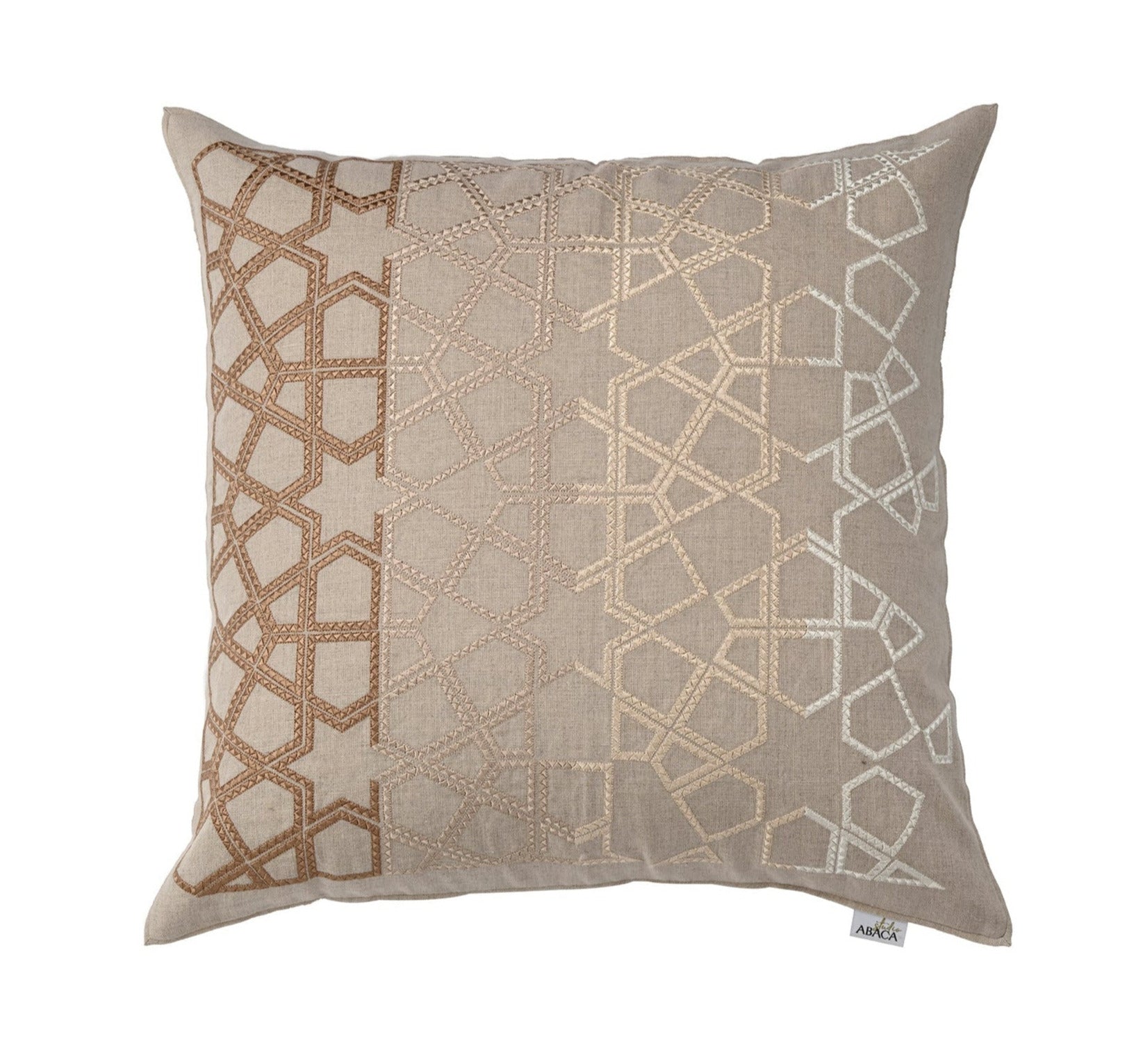 Jaali Natural Cushion Cover